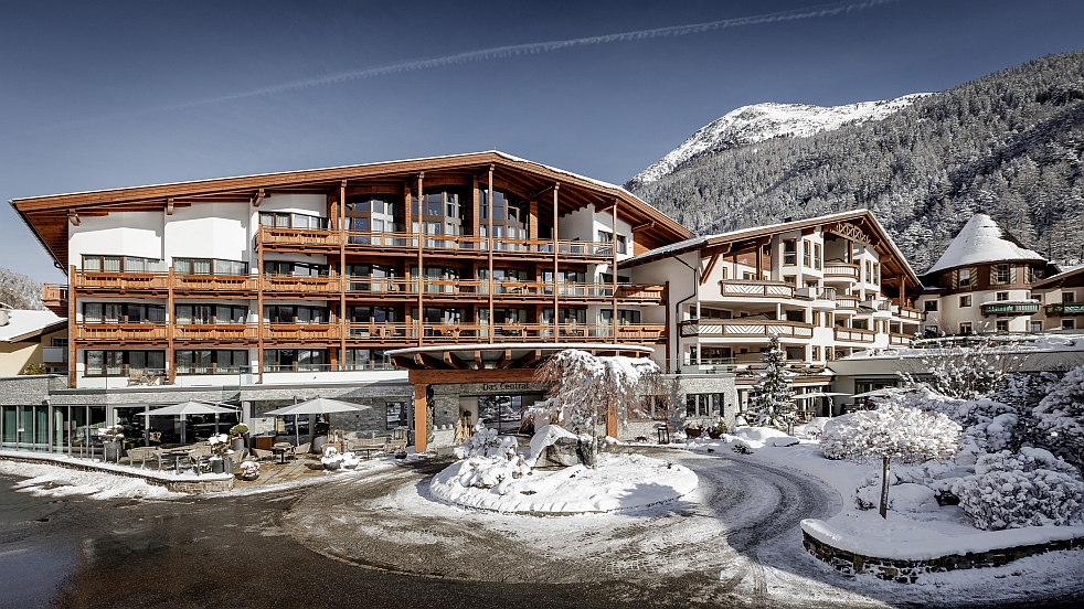 Das Central Soelden in winter time